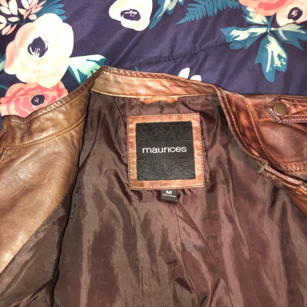 Maurices leather jacket